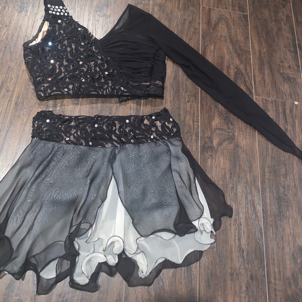 Handmade, Custom Competition Dance Costume